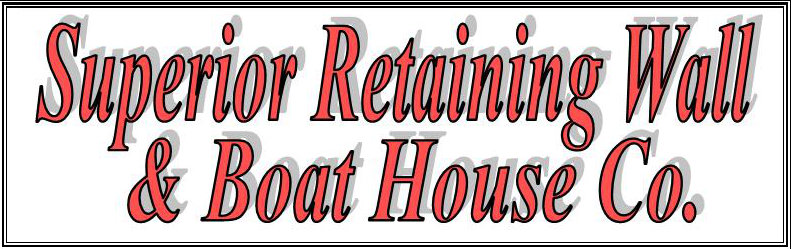 Superior Retaining Wall and Boat House Co Logo
